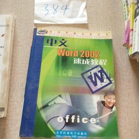 中文Word 2002速成教程