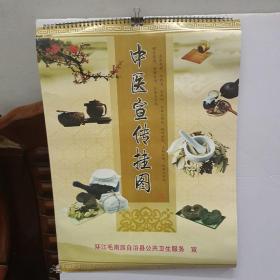 2014年挂历 7幅42x58(cm) 中医宣传挂图