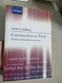 Constructions at Work：The Nature of Generalization in Language，现货
