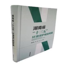 湖南省"十三五"环境保护规划专辑 建筑教材 廖文辉 龙军 文涛主编