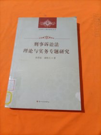 法律硕士教材建设丛书-刑事诉讼法理论与实务专题研究