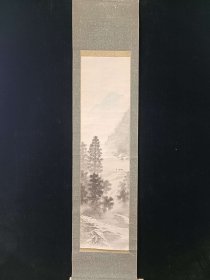 雪后，乡间路，士良画