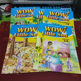 GIRAFFE ENGLISH LEVEL 1 WOW Little Sun WOPKBOOK 4B.5B.7B.8B.9B 5本合售