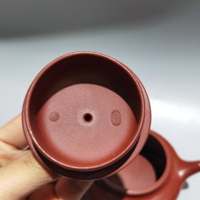 老紫砂壶紫砂茶壶刻绘德钟壶 280cc