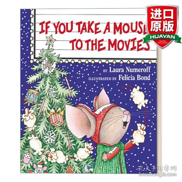 英文原版 If You Take A Mouse To The Movies 假如带小老鼠去看电影 精装绘本 英文版 进口英语原版书籍