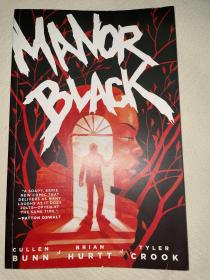英文原版 Manor Black黑色庄园 巫师家庭的哥特式恐怖幻想小说文学小说书籍