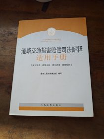 司法解释理解与适用配套丛书：道路交通损害赔偿司法解释适用手册