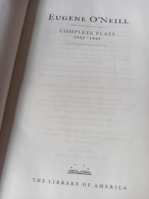 Eugene ONeill complete plays 1932-1943  ---- 尤金奥尼尔戏剧集  卷三  美国文库布面精装 馆藏本