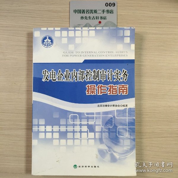 发电企业内部控制审计实务操作指南
