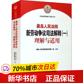 最高人民法院新劳动争议司法解释（一）理解与适用