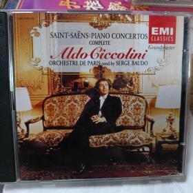 SAINT SAENS:PIANO CONCERTOS
精装正版CD 2碟装