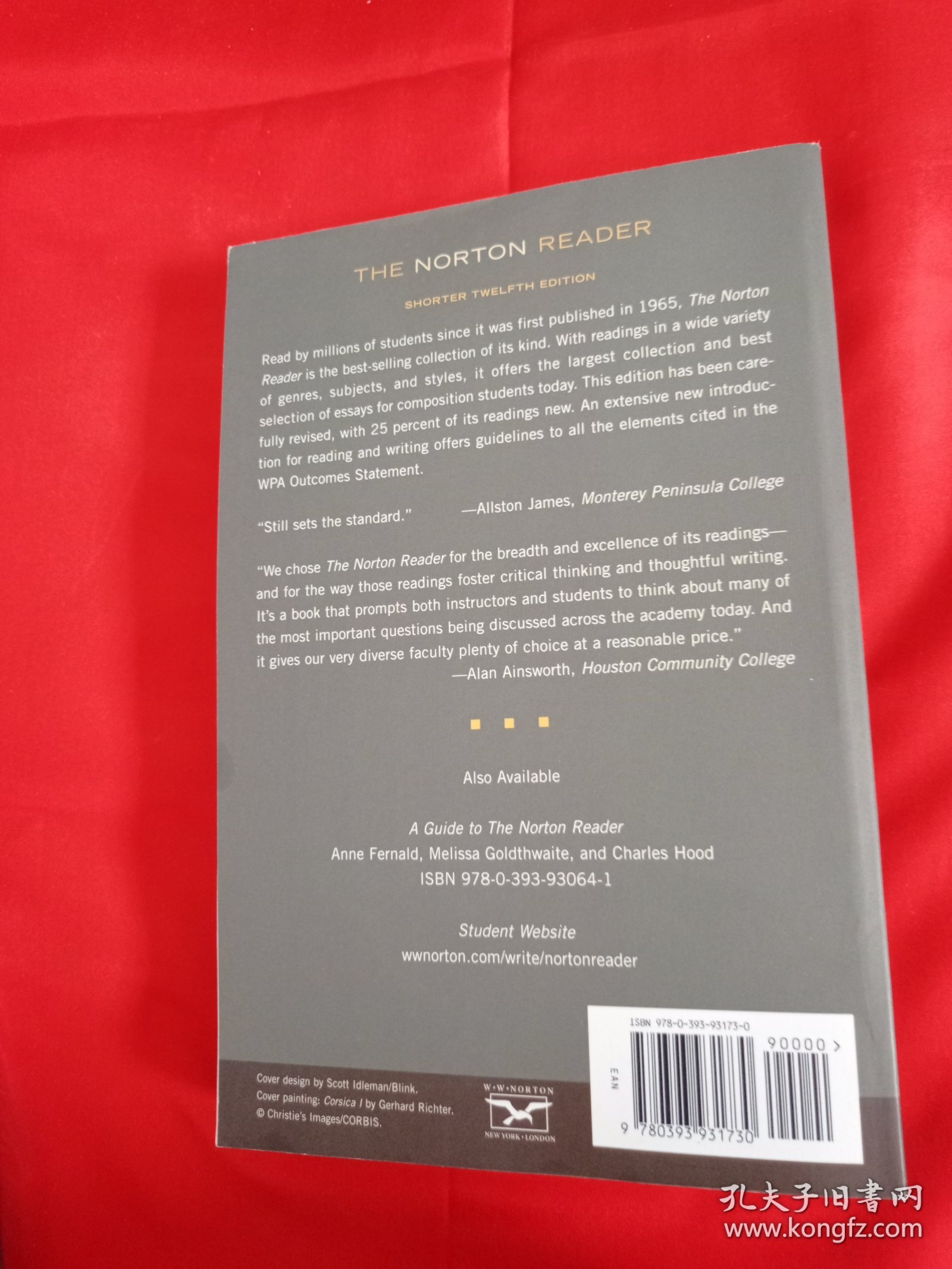 The Norton Reader: An Anthology of Nonfiction, Shorter Twelfth Edition
