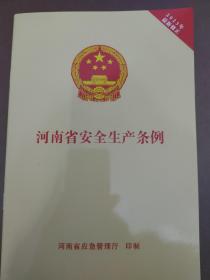河南省安全生产条例2023年
