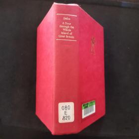 【英文原版书】「Everyman's Library No.820」Daniel Defoe A Tour through the Whole Island of Great Britain（ 「人人文库第820号」丹尼尔·迪福《英国环岛之旅》）