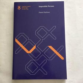 Impossible Persons From Linguistic Inquiry Monographs 平装 库存书