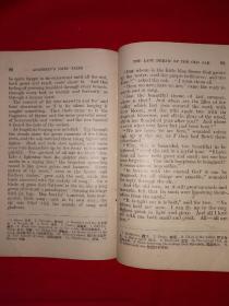稀见老书丨安徒生童话集（全一册）中华民国23年国难后第三版！英文原版老书非复印件，存世量稀少！详见描述和图片