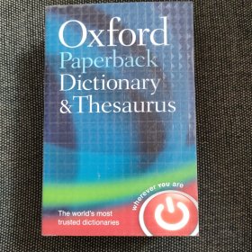 oxford paperback dictionary and thesaurus