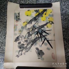 杭州淳安-一郑森林精品花鸟1件