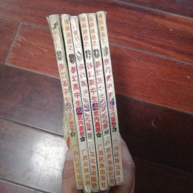 漫画书 品不好低价出 梦幻高中生 1 2 3 4 5 6全，共6本合售，32开 卡通日漫 武内昌美