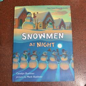 Snowmen at Night [Hardcover] 夜晚的雪人(精装)