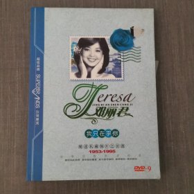 147光盘DVD：邓丽君 我只在乎你 有划痕 一张光盘盒装