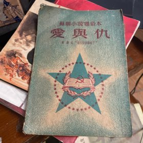 苏联小说通俗本:爱与仇