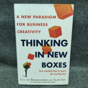 Thinking in New Boxes 打破思维里的框 激发创造力只需五步 Luc de Brabandere