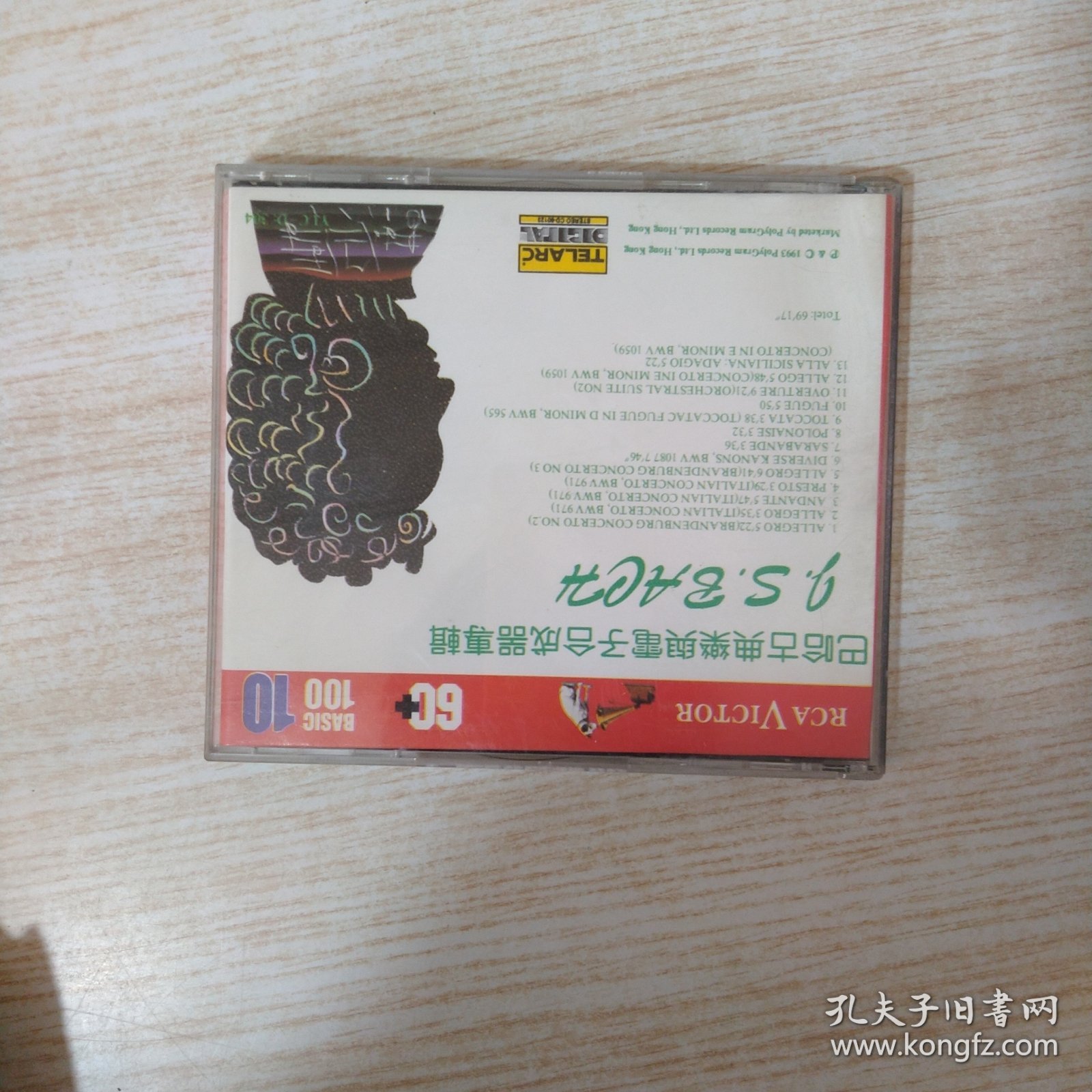 点击查看原图 CD《巴哈古典乐与电子合成器专辑》