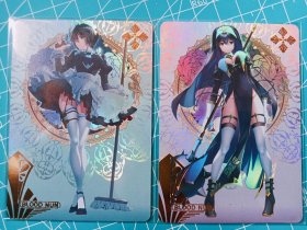 日漫闪卡卡牌 血色女修