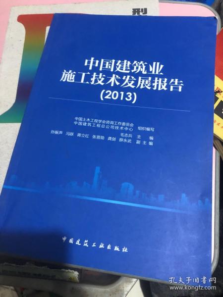 中国建筑业施工技术发展报告(2013)