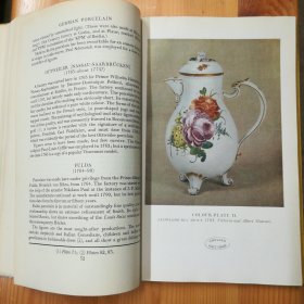 英文原版·W. B. HONEY·《GERMAN PORCELAIN》（德国瓷器）·16开·精装·00·10