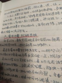 著名记者马常贵1965年日记 政治日记 生活日记 文学日记 学习日记 劳动日记 运动日记 (1965年写满了日记本)