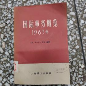 国际事务概览，1963年