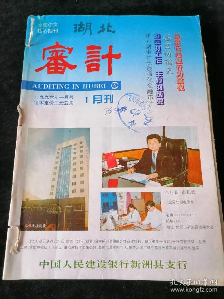 《湖北审计》月刊，1996年1-12期合订