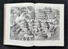 绝对珍藏级法国探险家爱德华查尔顿编写的环球游记另译《环球旅行新日记》1864年含法国汉学家鲍狄埃撰写的圆明园专访以及法国驻华公使布尔布隆（Bourboulon)夫妇1859-1862年到中国的游记 本套书装帧书皮颜色可能会有差异。