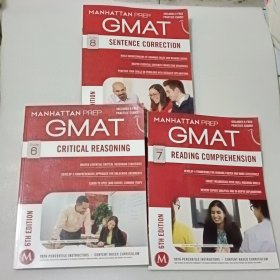 GMAT Critical Reasoning 6,7,8 三本合售