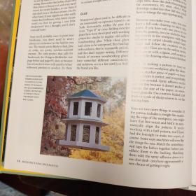 英文原版 精装 大16开  ARTICHITECTURAL BIRDHOUSES：15 Famous Buildings to Make for your Feathered Friends（建筑鸟巢），海量插图图示