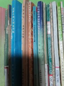 实用钢笔书法自学教材、唐诗宋词钢笔字帖、小学生字规范字钢笔楷书字帖、怎样写硬笔字、星录小楷字帖、全国首届美报杯钢笔书法大奖赛获奖作品丛书：青年硬笔书法、宋词一百首硬笔书法、钢笔字练习法、名人格言钢笔书法欣赏、庞中华钢笔字帖、历代楷书碑帖钢笔临写入门、谈钢笔字的书写、规范钢笔正楷字帖、明诗精粹、现代散文名篇钢笔字帖等23本合售（23本钢笔字帖合售）