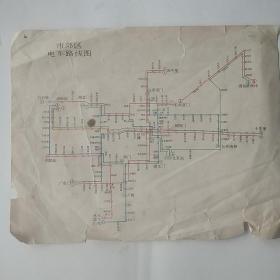 北京市郊区电车路线图