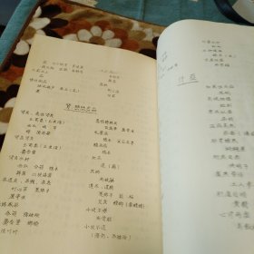 江苏中草药彩色图谱 （第二册）讨论稿