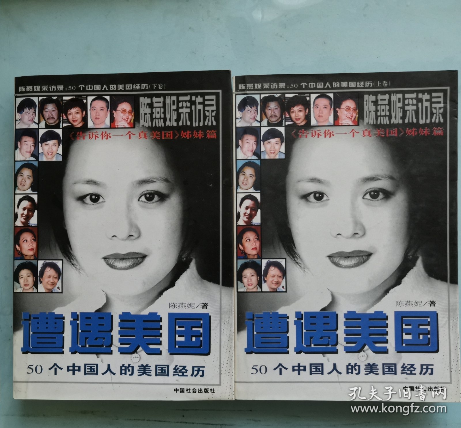 遭遇美国――陈燕妮采访录:50个中国人的美国经历（上、下卷） 全两册合售 正版