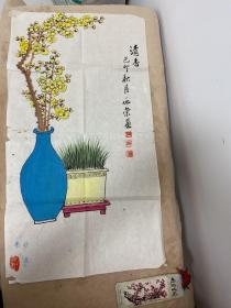 郭兆荣画作品一副