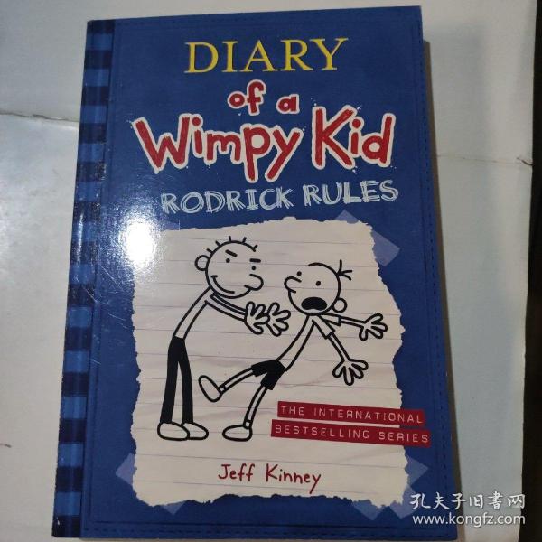 Diary of a wimpy kid #2 rodricd rules 小屁孩日记 2 （美国版，平装）