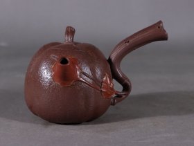 旧藏老紫砂茶壶