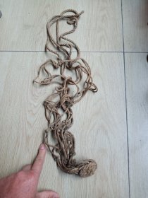 旧网绳，如图所示，总长96厘米，价优，喜欢的朋友看好抓紧下单，