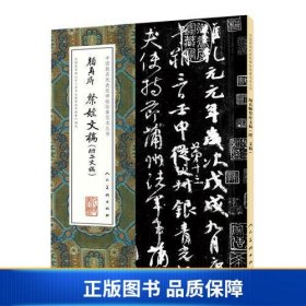 中国最具代表性碑帖临摹范本丛书-颜真卿祭侄文稿