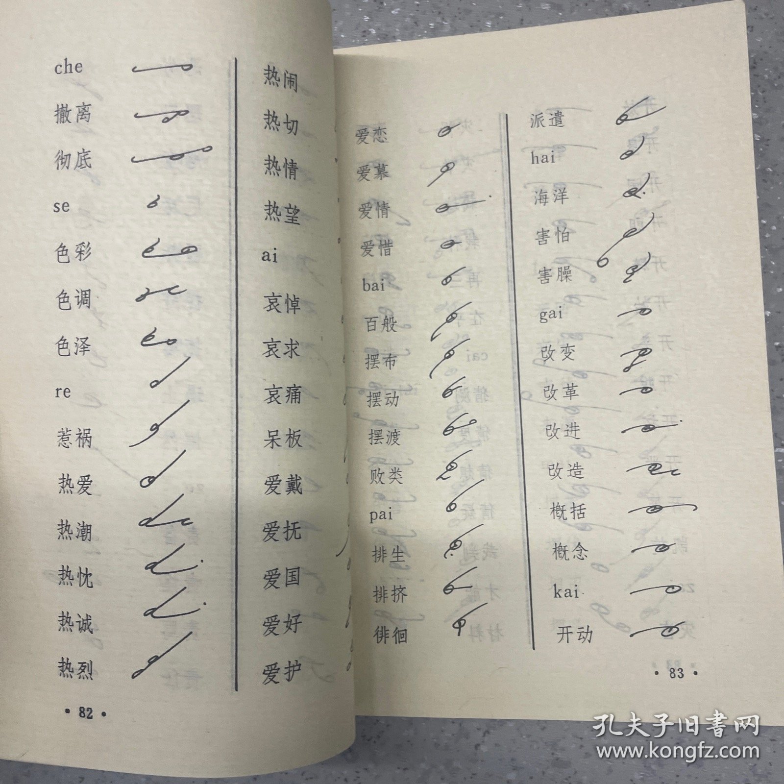 点击查看原图 速记词典。