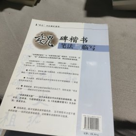 “双名”书法视听课堂：魏碑楷书笔法与临写-(弓超主讲；名帖解析图书；《张猛龙碑》折页小全张)
