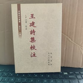王建诗集校注（图书几乎全新未使用过，三边有自然形成的黄斑，详细参照书影）