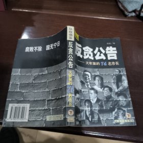 反贪公告——大牢里的74名市长（下册）